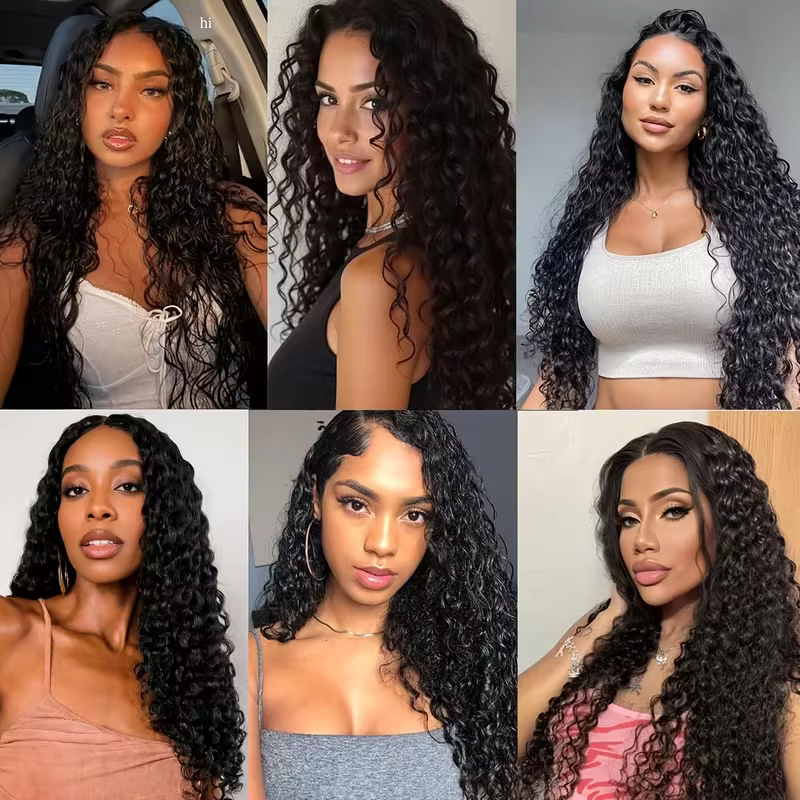 Extensions de cheveux humains au crochet, sans nœuds, pré-séparées, sans perte, invisibles, pour tre