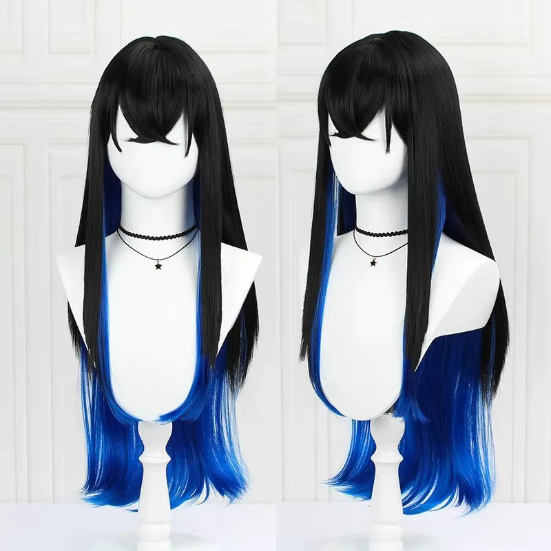Costume de cosplay Anime Demon Slayer Hashibira Inosuke, uniforme Inosuke, perruque, masque de cocho