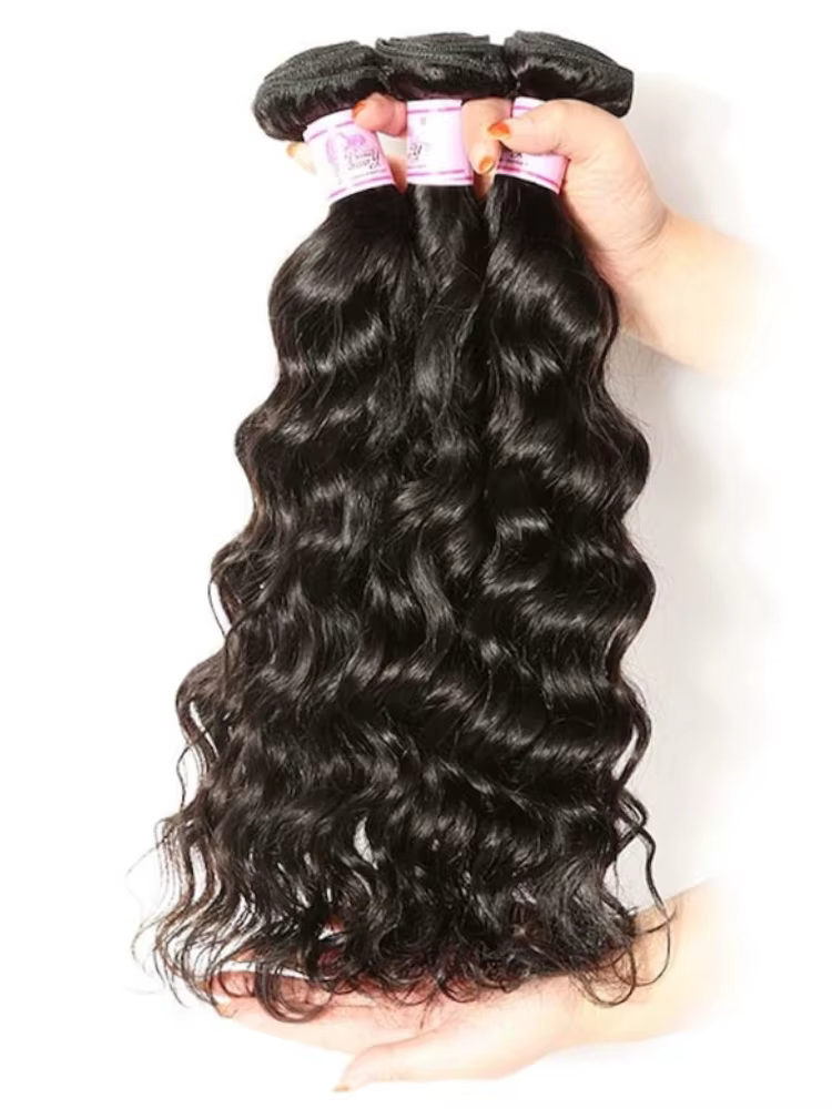 Beautyforever péruvien vague naturelle cheveux humains tisse 2/3 paquets Grade 12A cheveux vierges c