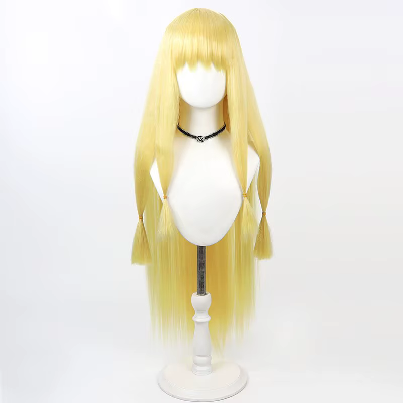 Anime Frieren Cosplay Perruque pour Femme, Cheveux Synthétiques, Perruques sulfDroites, Degré de Cha