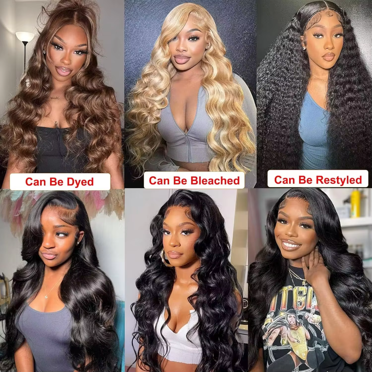 Extensions de Cheveux Humains Naturels Bruts 16A, Ondulés, Non Traités, 30-40 Pouces, 3 ou 4 Paquets
