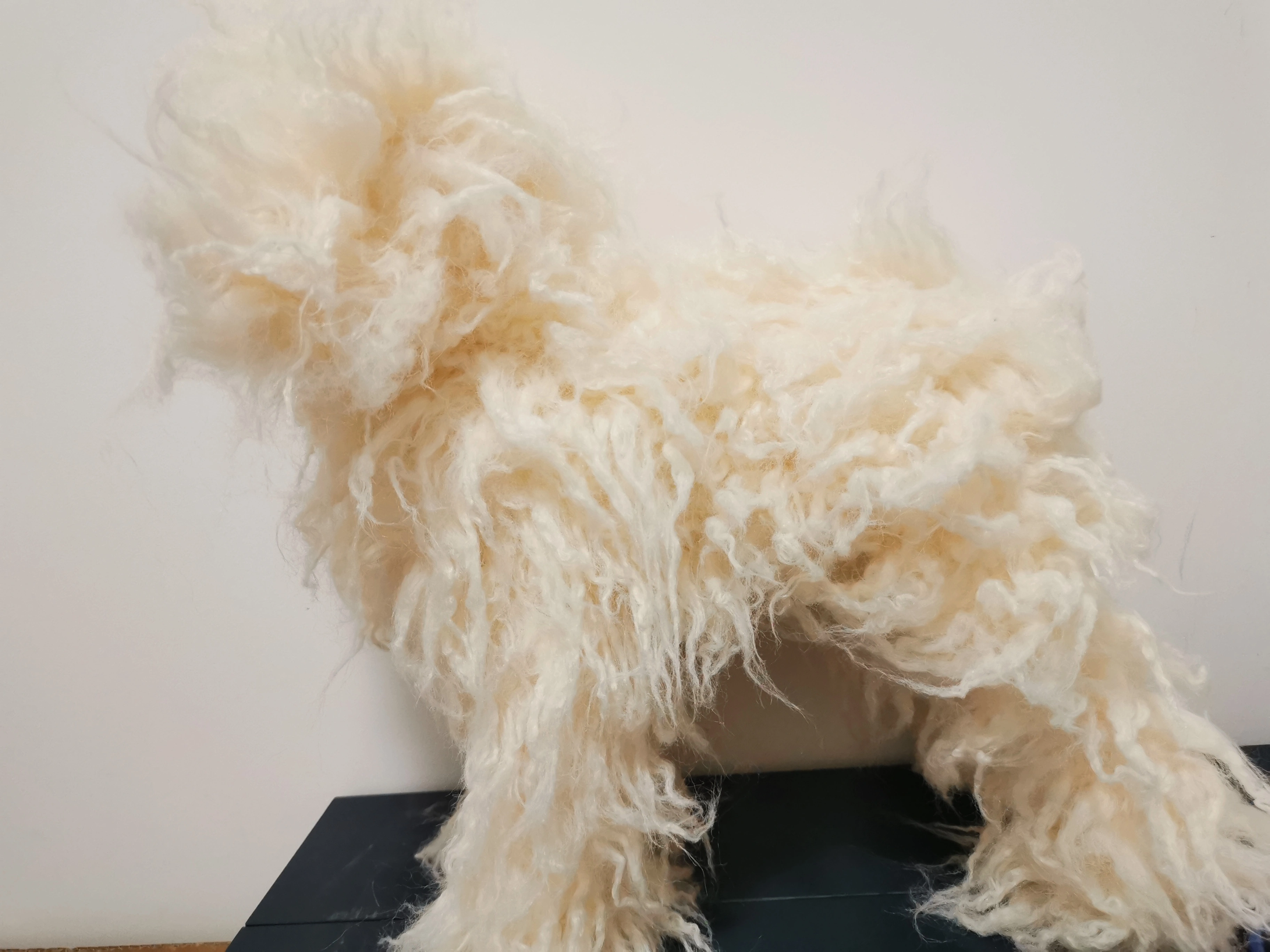 Modèle chien toilettage perruque ours en peluche corps entier Simulation fourrure (corps uniquement 