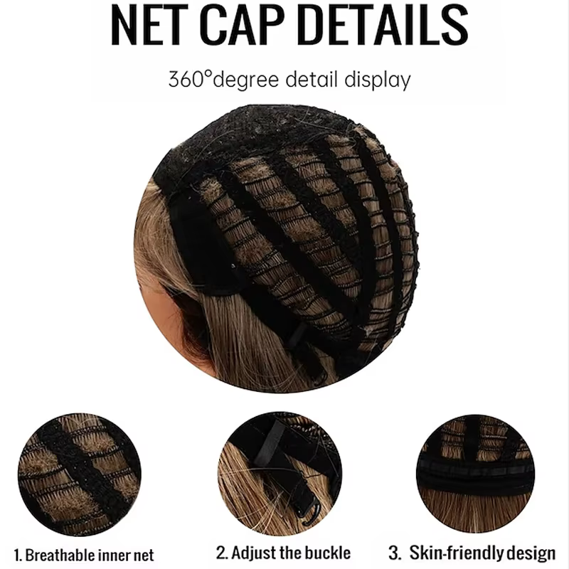 HAIRJOY cheveux synthétiques mulet perruque adulte drôle perruques pour hommes Pop Rock perruque Joe