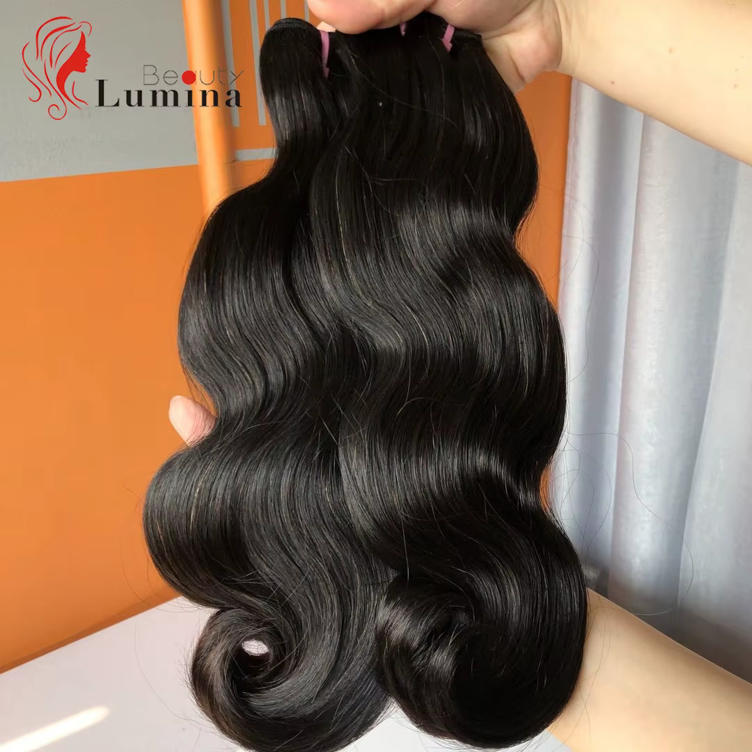 Tissage en Lot Brésilien 613 Naturel à Super Double Proximité, Extensions de Cheveux Humains Blond M