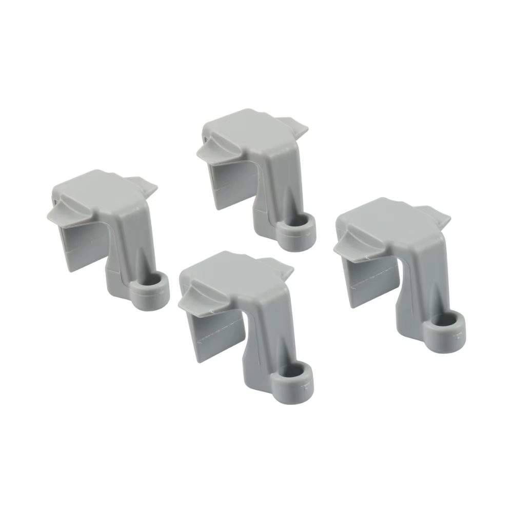 Pare-battage marin résistant aux UV, conception robuste, nylon noir, fixation pour ponton, clips de 