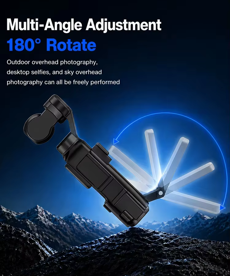 Support d'extension magnétique pour DJI OSMO Pocket 4, maintien magnétique puissant, plaque rapide, 