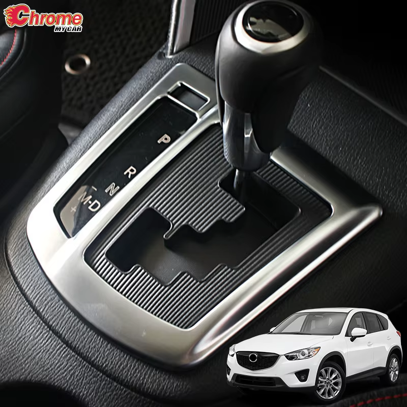 Pour Mazda CX-5 CX5 KE 2012 2013 2014 Console centrale chromée à bouton automatique panneau de chang