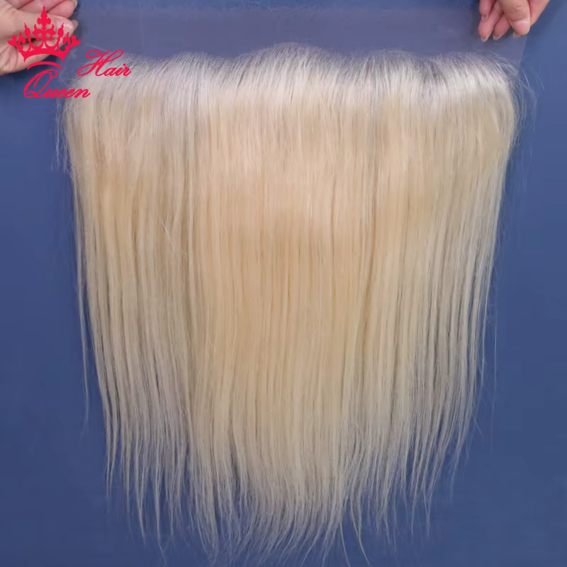 Queen Hair #613 Blonde Real HD Lace Frontal 13x6 13x4 Closure 6x6 5x5 HD Skinlike Melt Skins Lace St
