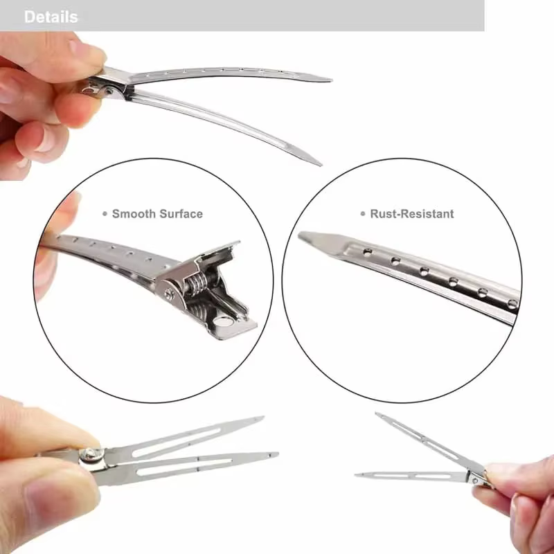 Professionnel dames Salon 10/20 pièces cheveux fixes pas de courbure épingle à cheveux Curl pince à