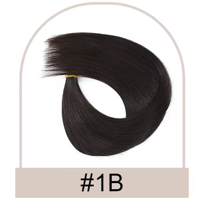 Extensions de cheveux humains à clips, queue de cheval bouclée crépue avec cordon de serrage, 100% c