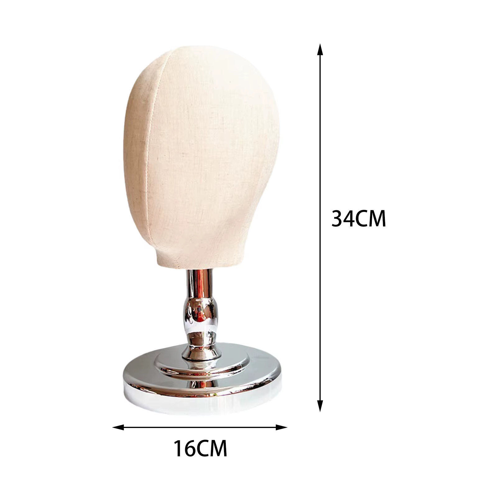 Modèle de tête de perruque multifonctionnel, présentoir de chapeaux pour la fabrication de perruques