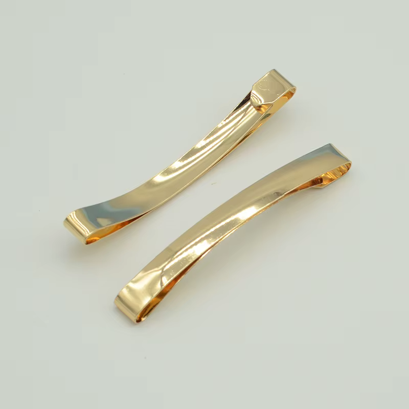 Épingles à cheveux à glissière en métal uni pour femmes, barrettes à cheveux, épingles à cheveux à p
