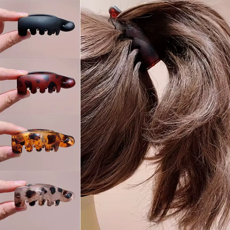 Pinces à cheveux antidérapantes pour femmes (4 pièces), n'endommageront pas les cheveux. Barrettes é