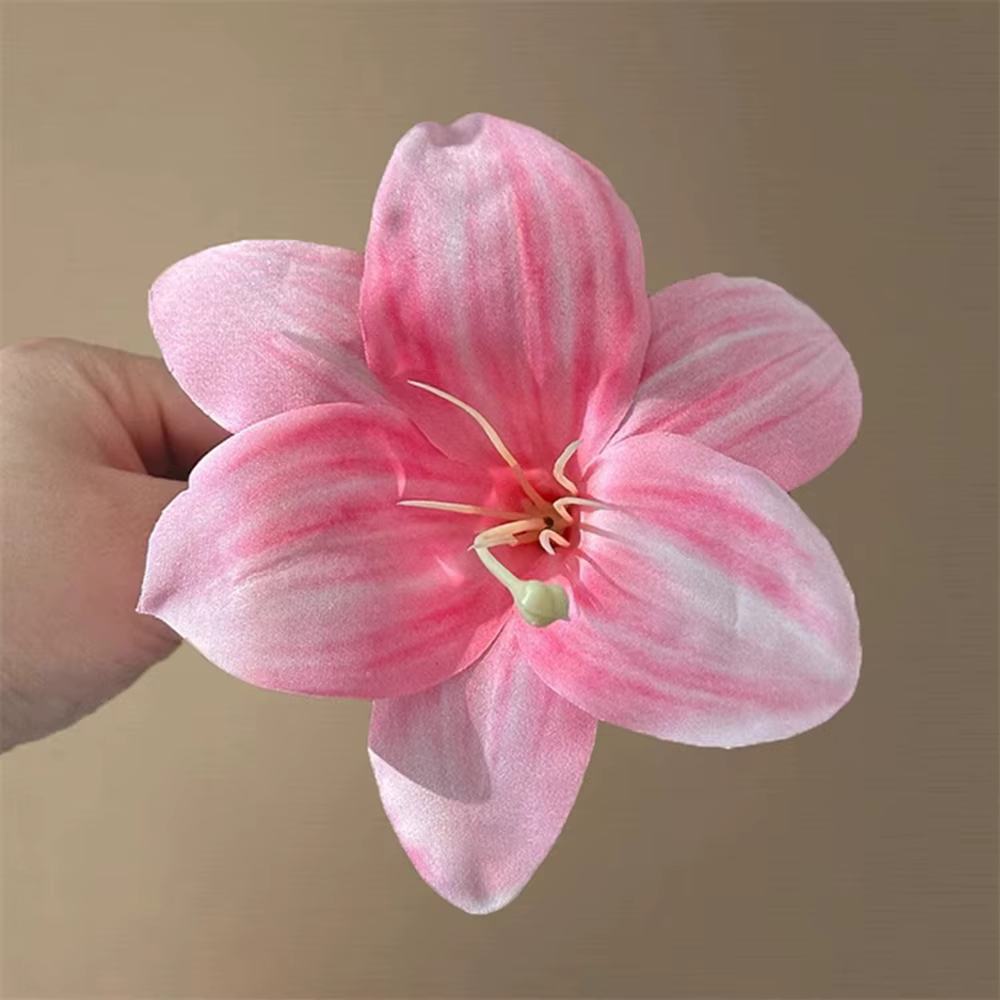 Barrettes à cheveux fleurs de lys, petites pinces bohèmes, barrettes de mariée, fleurs de plage pour