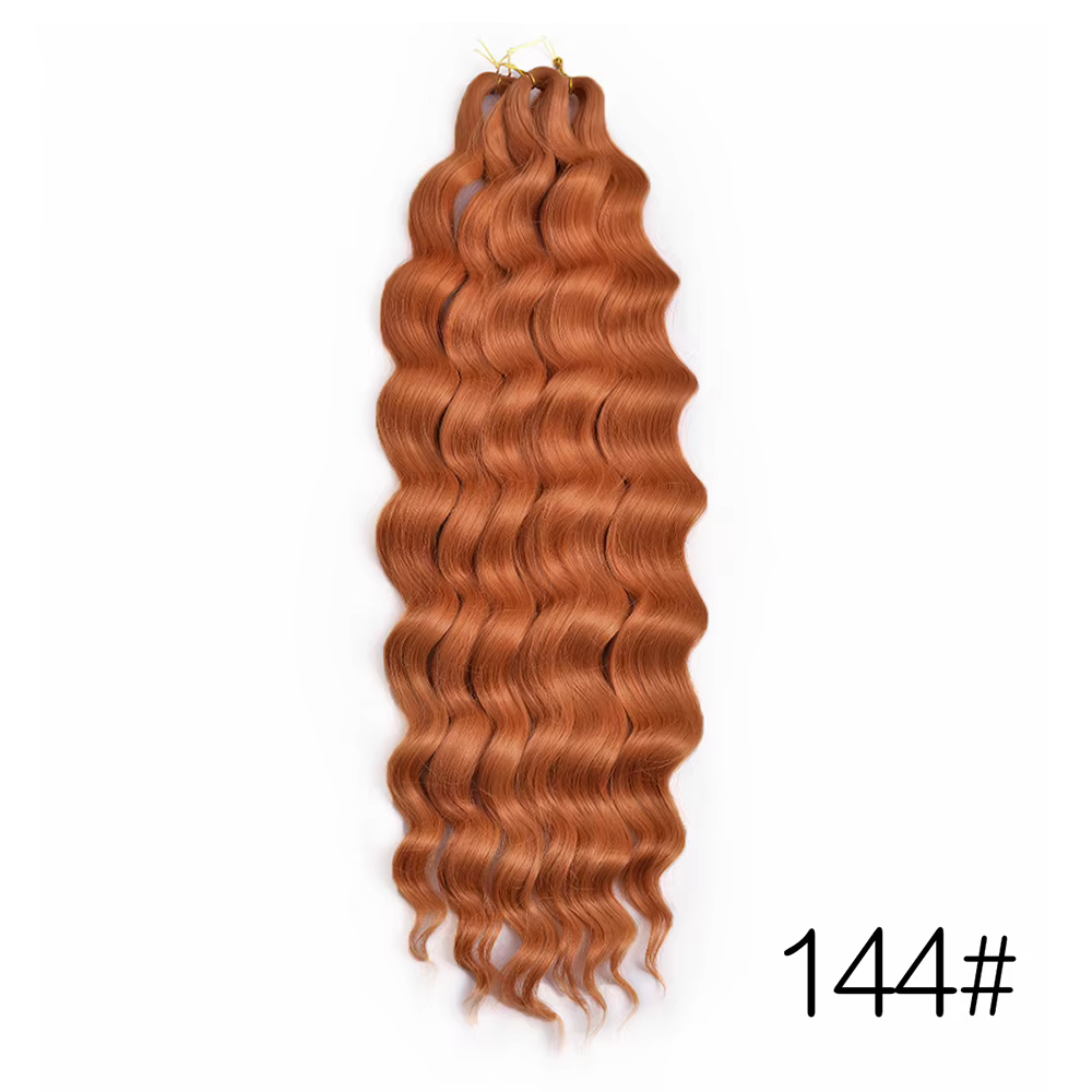 22 « Jessica Hair Deep Wavy Twist Synthetic Crochet Hair Curly Hair Crochet Braids Afro Curl Ombre P