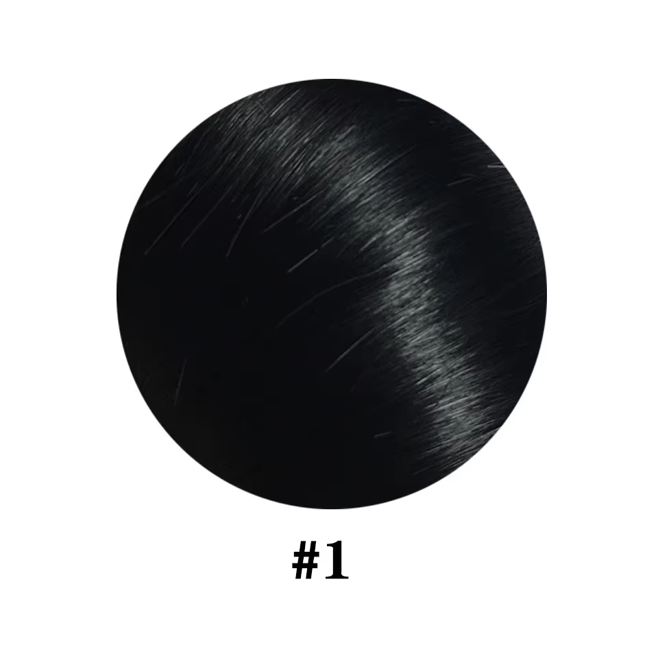 Extensions de cheveux à clipser, cheveux humains véritables, lisses, 100% cheveux humains brésiliens