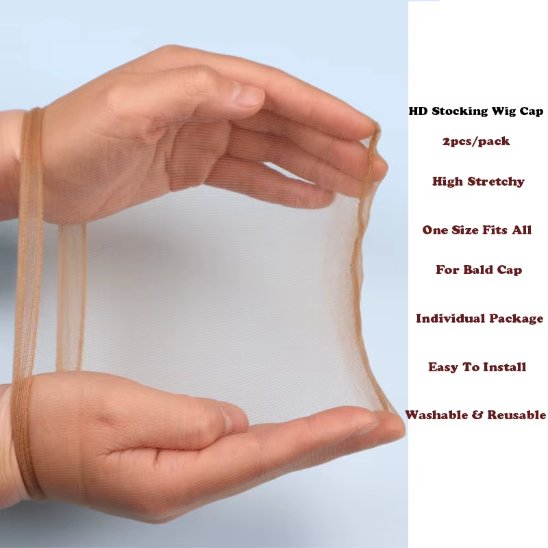 Plussign 12 pièces Hd bonnet de perruque pour faire du Style de cheveux naturels bonnets de perruque