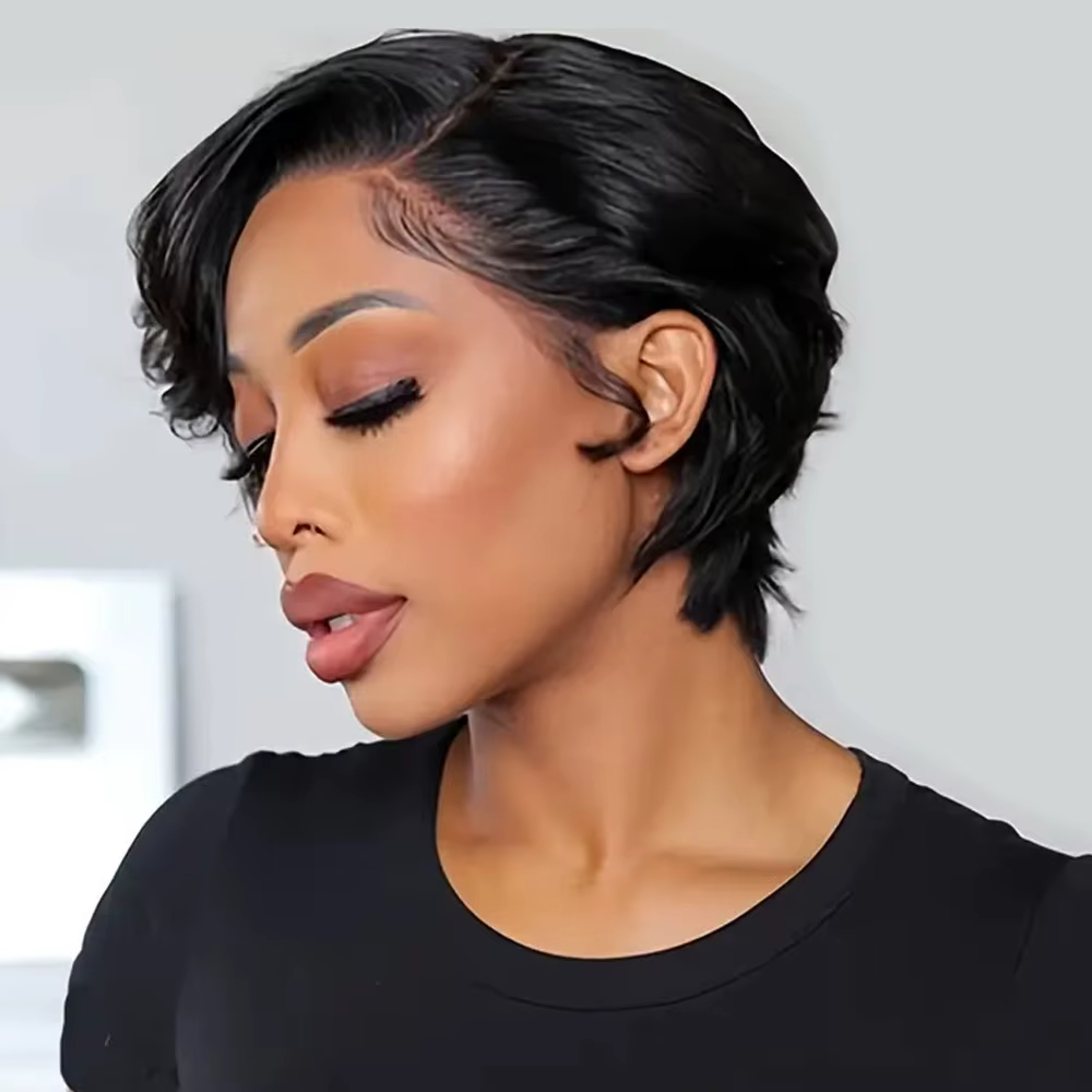 13X4 cheveux humains dentelle frontale perruque couleur naturelle brésilienne perruques de cheveux h