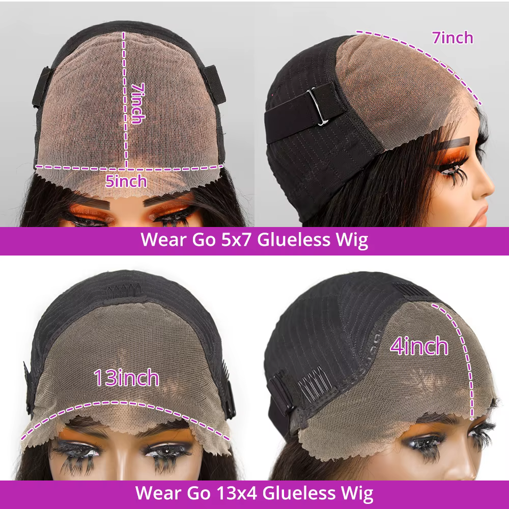 Perruques Bob de cheveux humains brésiliens sans colle HD perruque avant en dentelle sans colle os c