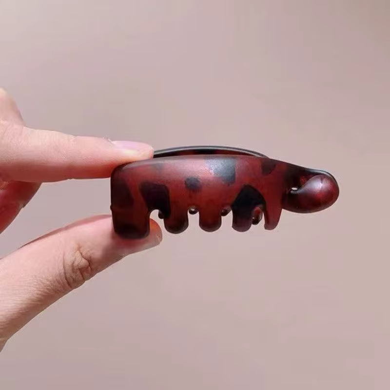 Pinces à cheveux banane, petite taille, pinces verticales pour femmes, pinces élégantes pour queue d