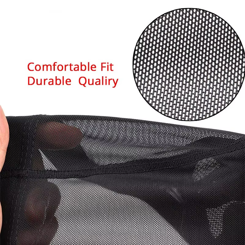 Bonnet de perruque élastique sans colle S/M/L, avec partie en U, pour la fabrication de perruque, co