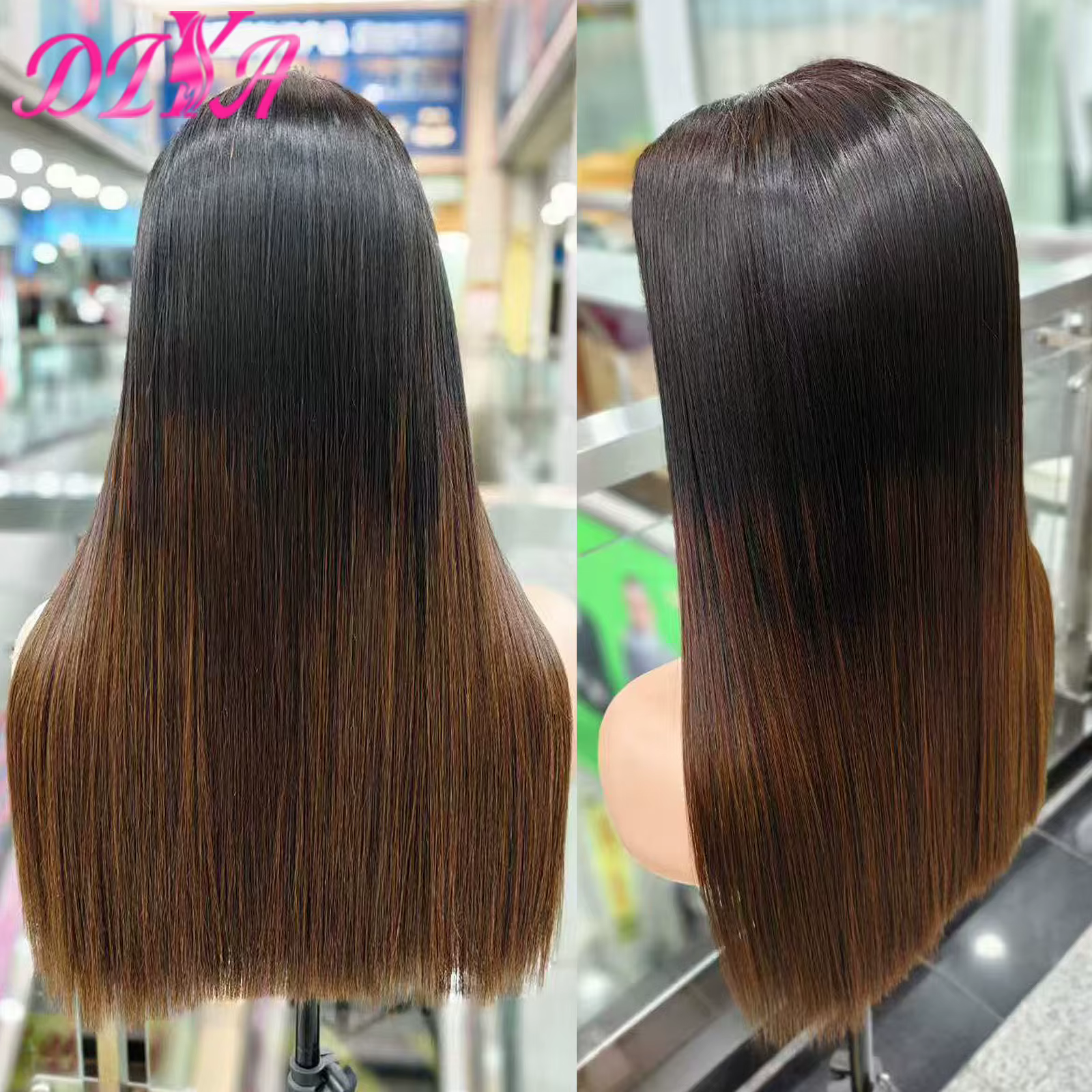 300% densité 16A Double dessiné brut vietnamien perruque de cheveux humains 2x6 HD dentelle fermetur