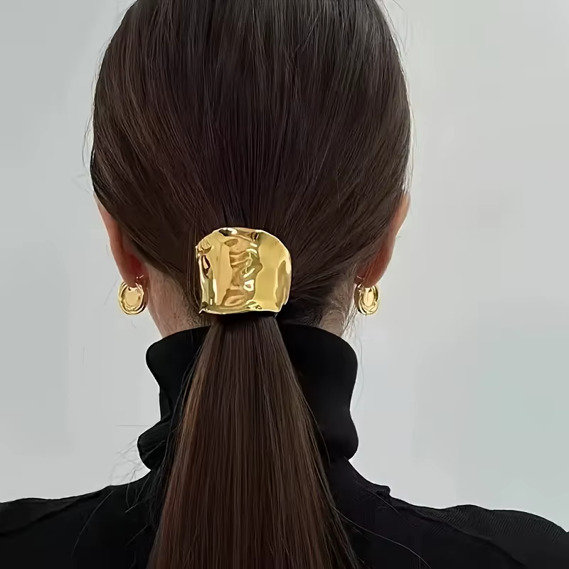 Boucle de cheveux artisanale Concave et convexe de haute qualité, Design bohémien, pince rétro, four