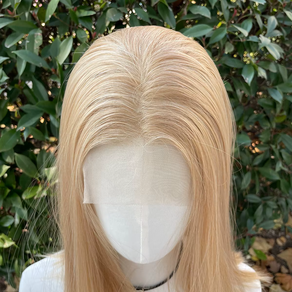 Perruque Lace Front Synthétique Blonde à Reflets Mixtes pour Femme, 13x4, Longueur Initiée, Couches