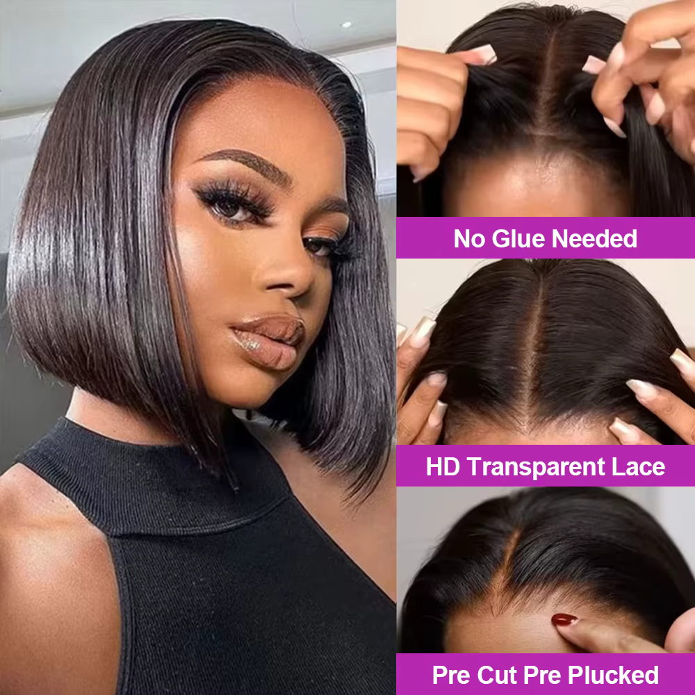 100% cheveux humains bouclés sans colle perruques 13x6 Hd dentelle avant perruque Jerry birman boucl