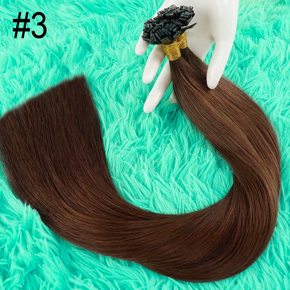 Cheveux Remy blonds naturels ombrés, 30 pouces, Extension de cheveux naturels lisses et soyeux, Fusi