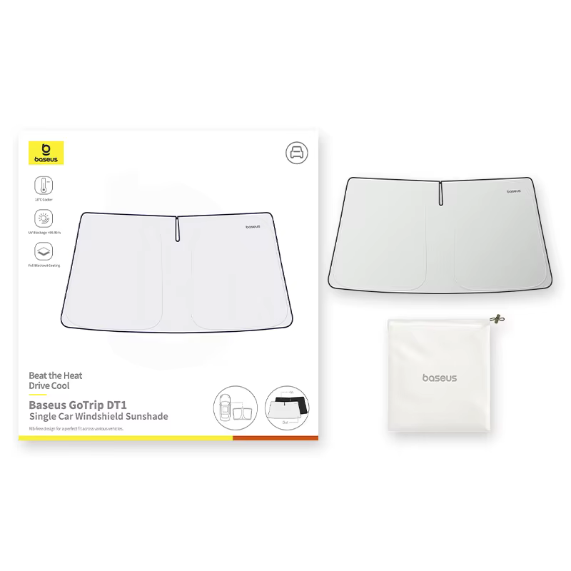 Basues voiture pare-soleil pare-brise couverture voiture fenêtre avant soleil Protection UV pliable 