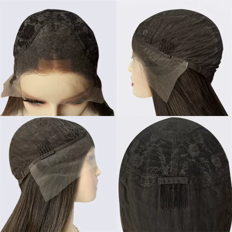 Perruque Lace Front Wig synthétique bouclée et profonde pour femmes, perruque Lace Wig sans colle ma