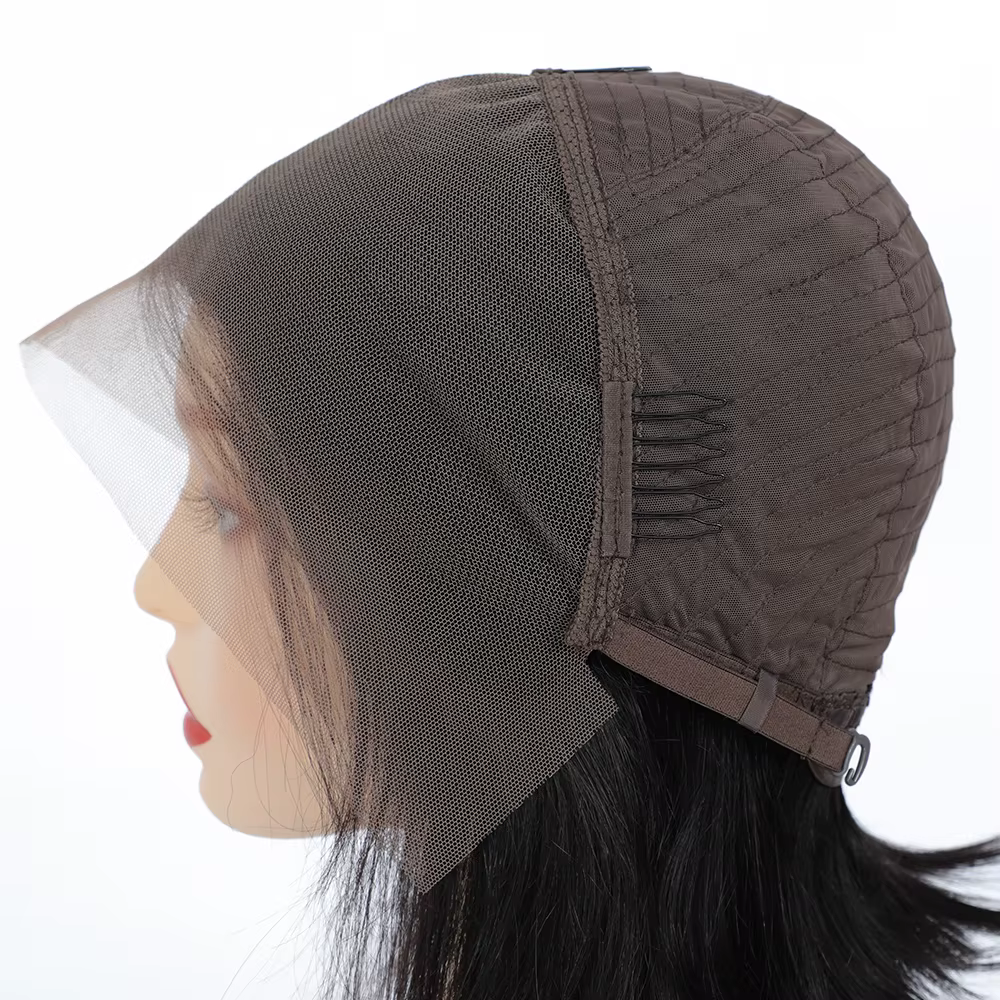 Perruque BOB Lace Front Wig naturelle bouclée, cheveux humains, 13x4 HD, pre-plucked, transparente,