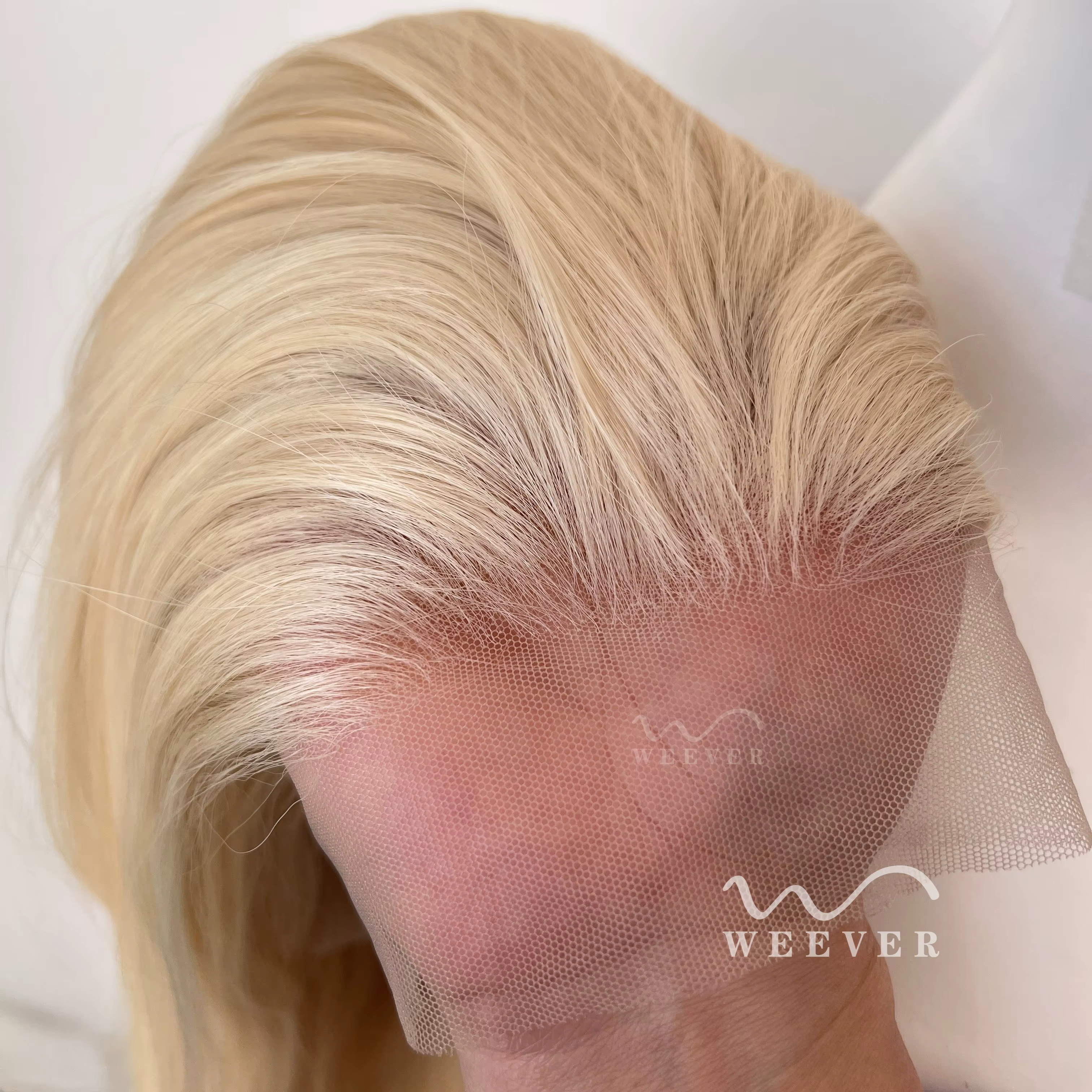 Perruque blonde en dentelle complète pour femmes, de haute qualité, résistante à la chaleur, 26 pouc