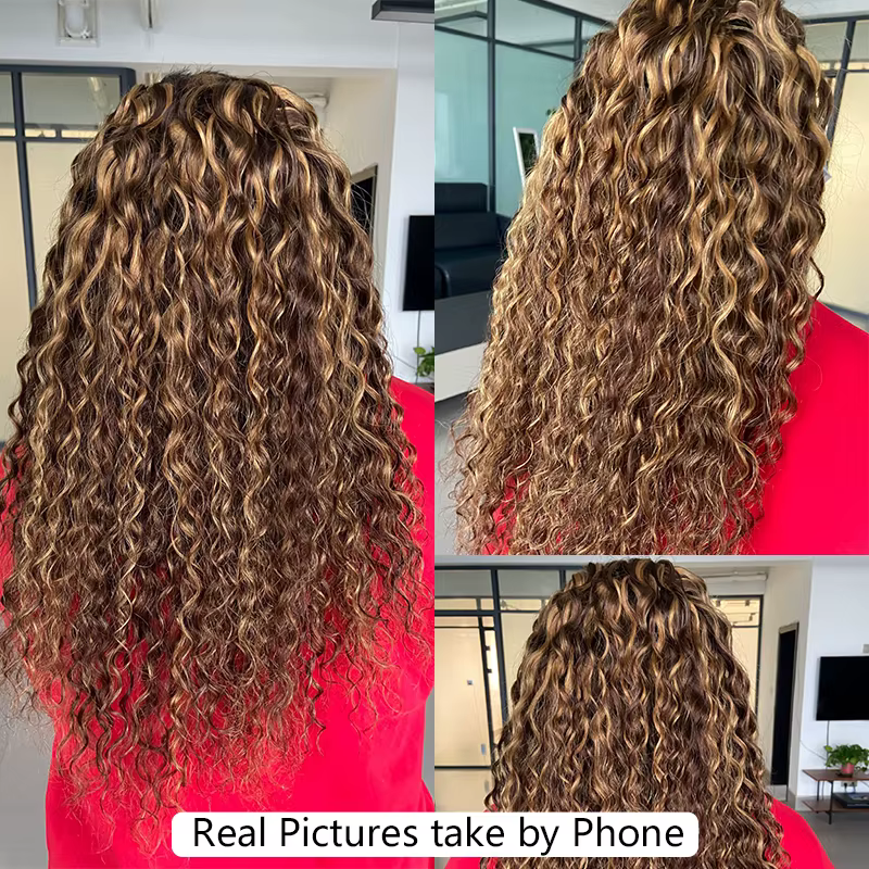 Veravicky-Extensions de Cheveux Naturels Bouclés à réinitialisation, Fabriqué à la Machine, Vrais Ch