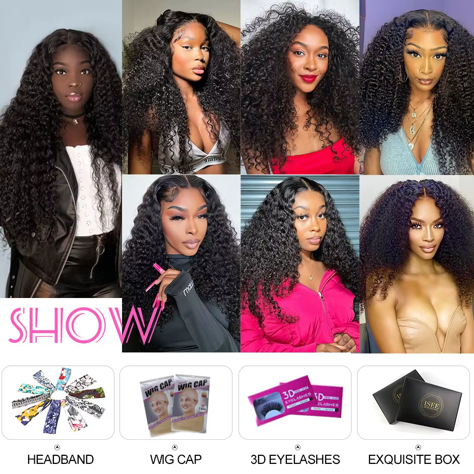 Perruques mongoles crépues bouclées en U pour femmes, cheveux 100% naturels bouclés, densité 180%, e