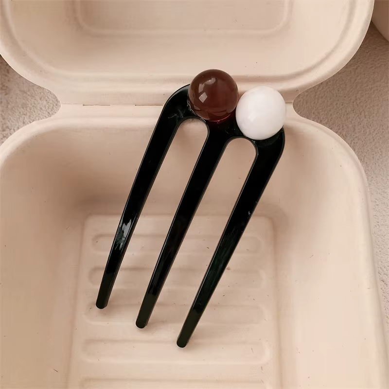 Épingle à cheveux chinoise 2025, nouveau disque de boulette de viande haut de gamme, artefact, couvr