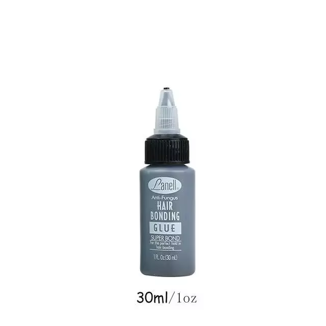 Colle pour extensions de cils et adhésif pour perruques – Colle liquide noire professionnelle à tenu