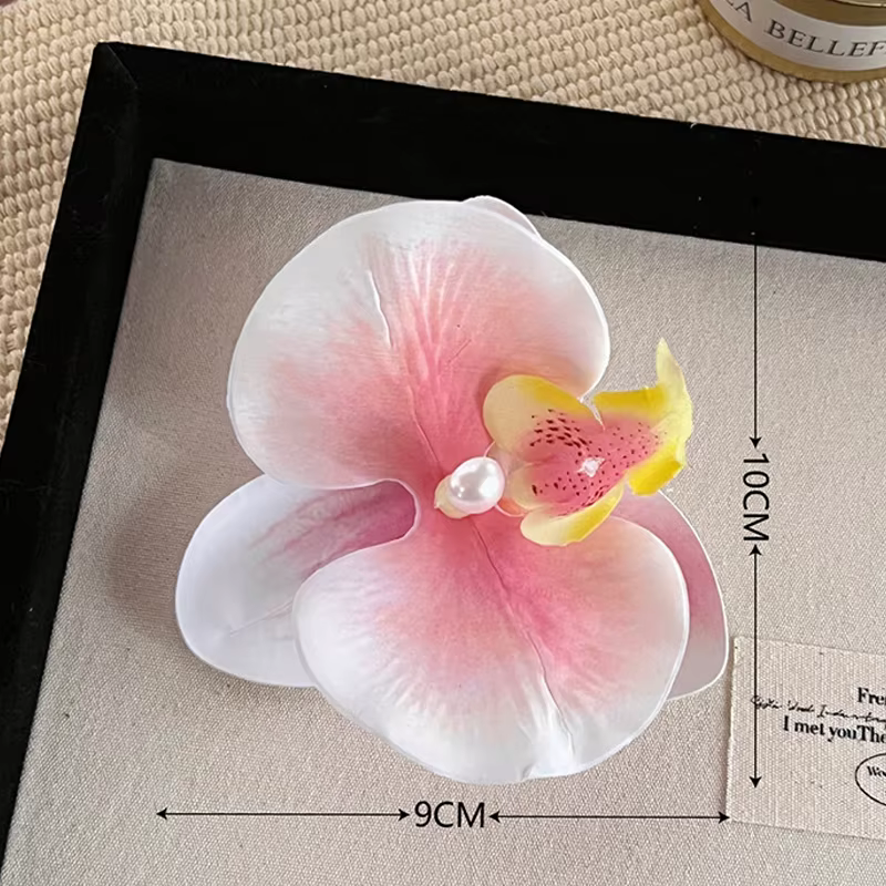 Pince à cheveux à fleurs Super délicate, Clip d'atmosphère de bord de mer, accessoires pour cheveux