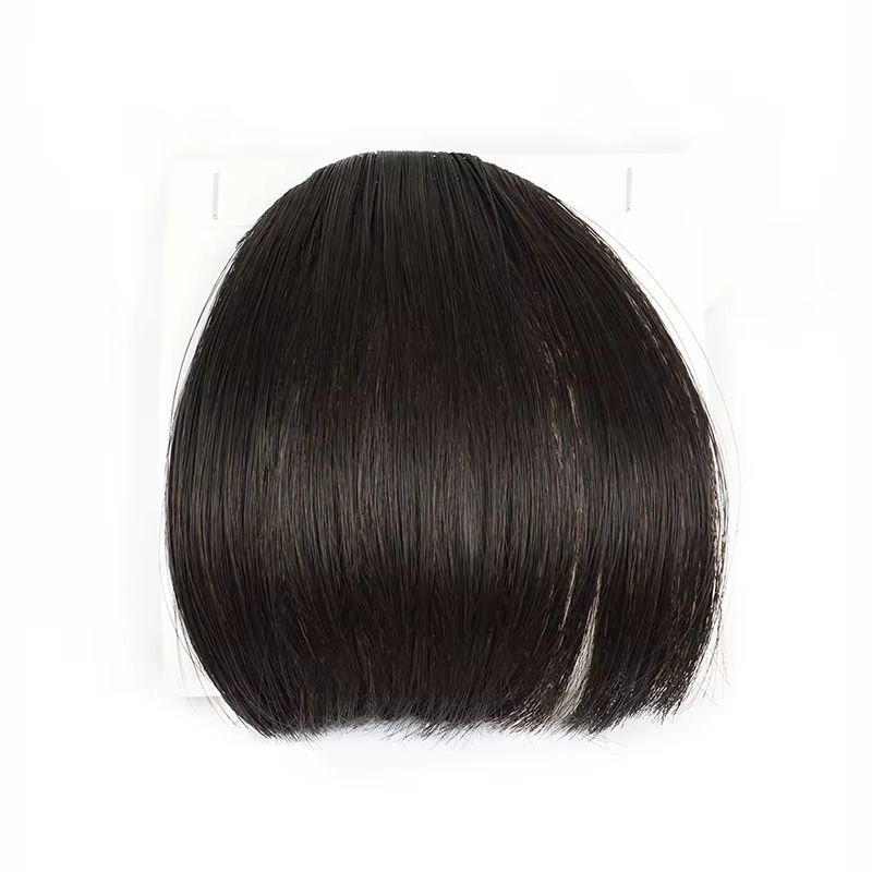 Frange à Air synthétique pince en frange frange extension de cheveux femmes pince dans l'extension d