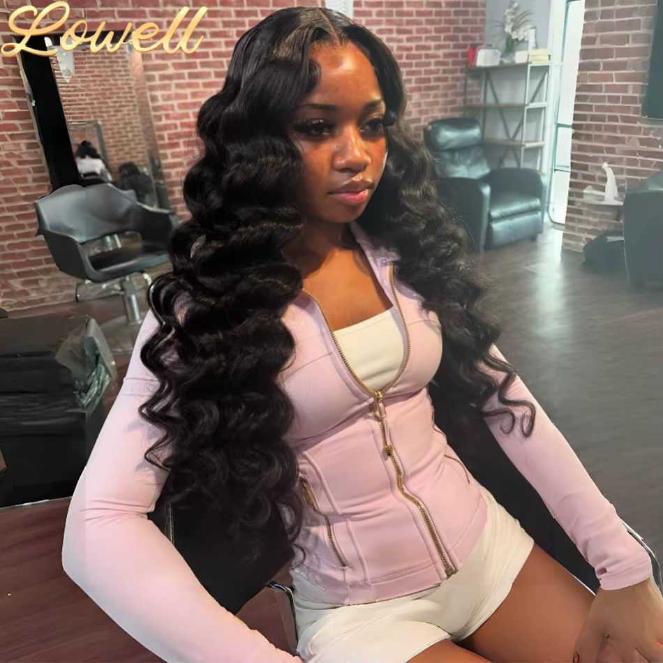 Perruque frontale transparente HD Body Wave 13x4/13x6, perruques en cheveux humains Body Wave Lace F