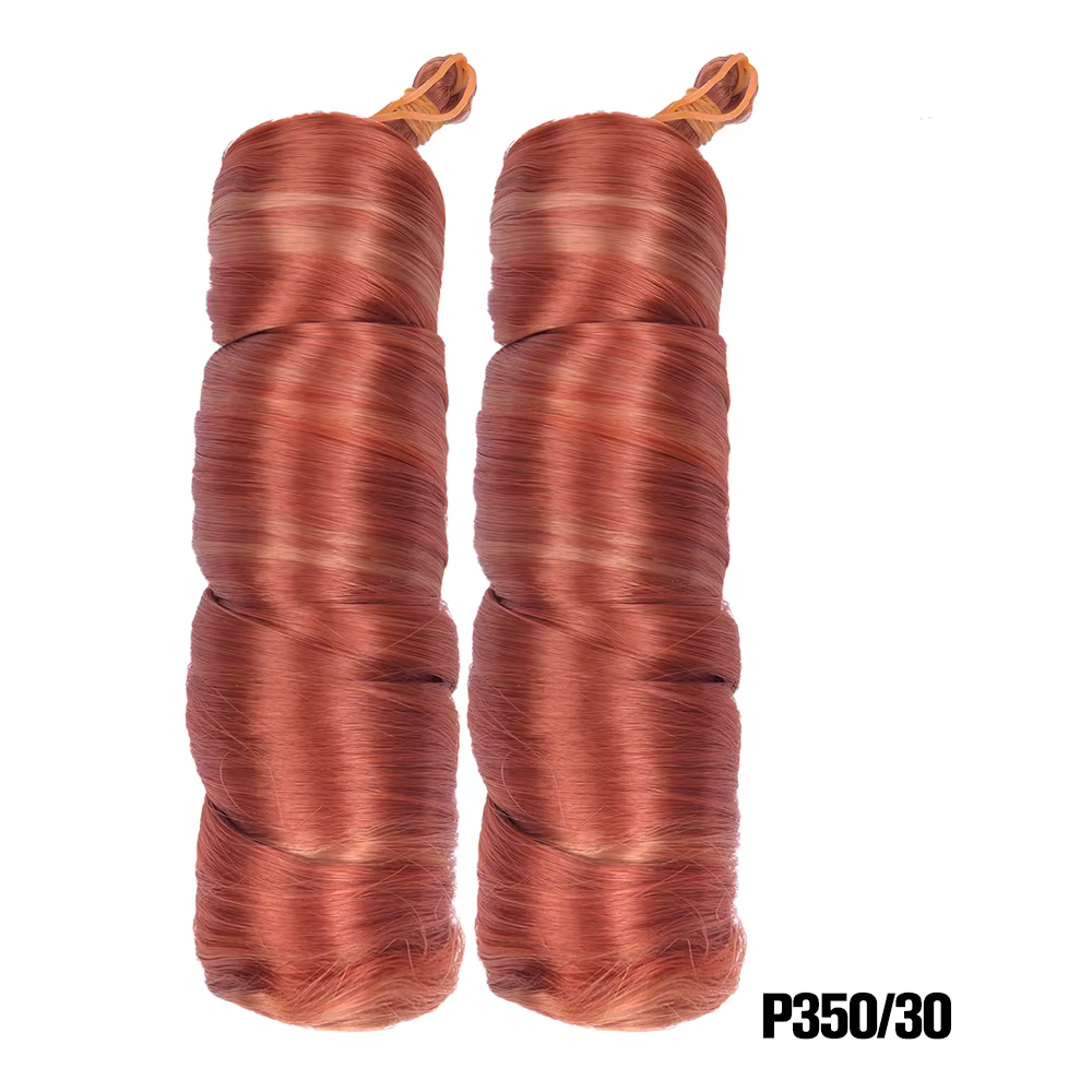 Français Curl Tressage Cheveux 24 pouces Lâche Ondulé Bouclés Tressage Extensions de Cheveux Synthét