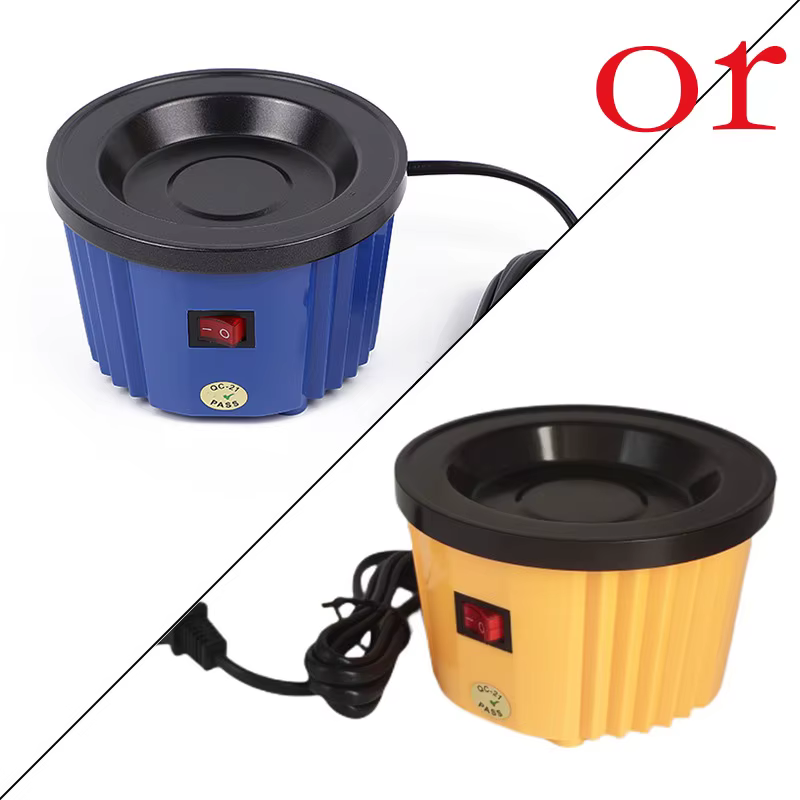 Pot de colle chaude avec colle KerBrian 100W, pot chaud ktMelt, température constante pour extension