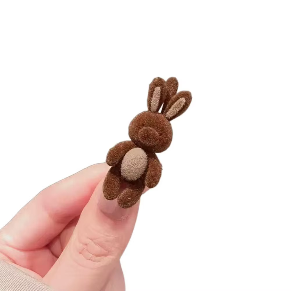 Épingle à cheveux ours de dessin animé, nouveau Design mignon, Barrette légère et Durable, Style dou