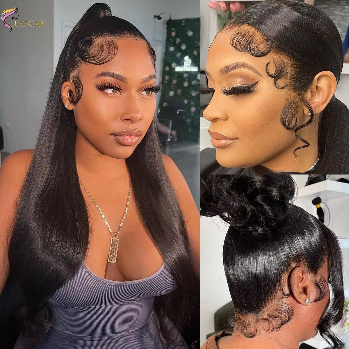 13x4 13x6 360 HD Transparent Lace Frontal Human Hair Wigs Brazilian Bone Straight Wigs Full Lace Fro