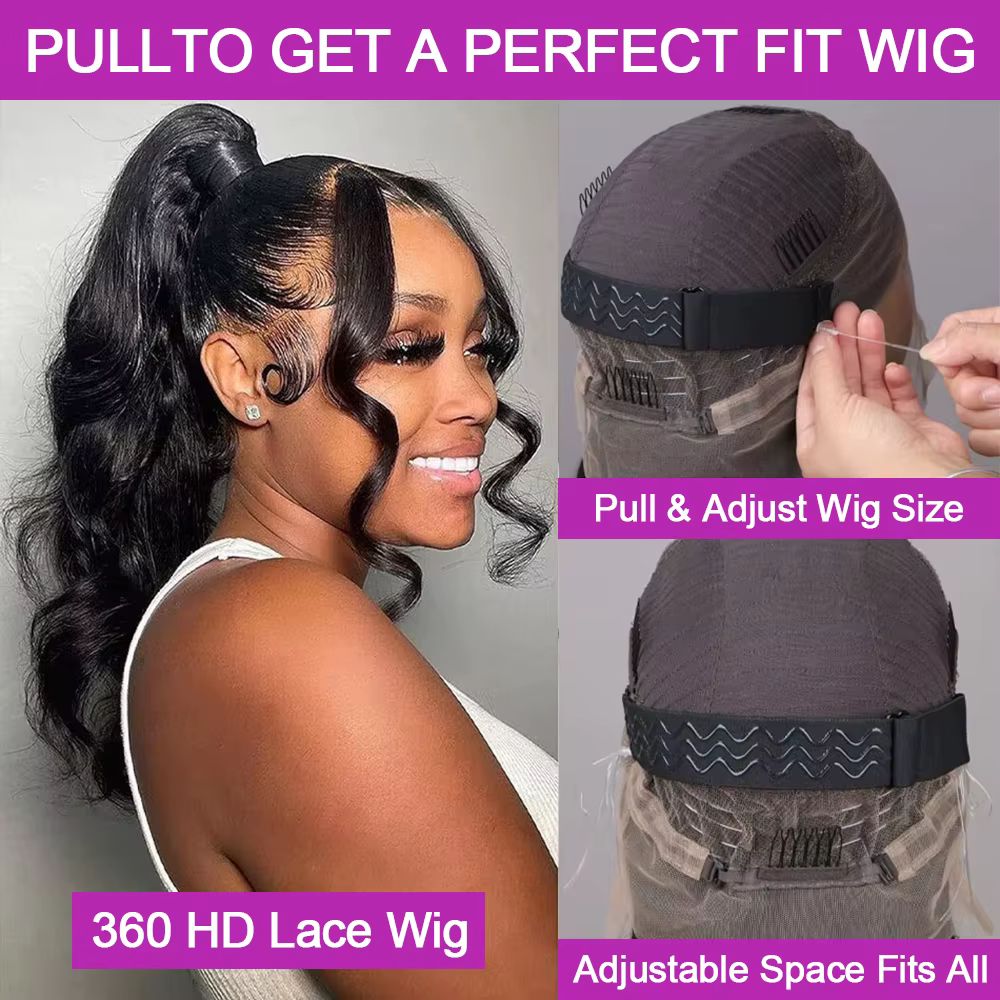 100% cheveux humains HD dentelle perruques 13x6 dentelle frontale perruques 46 pouces 360 pleine den