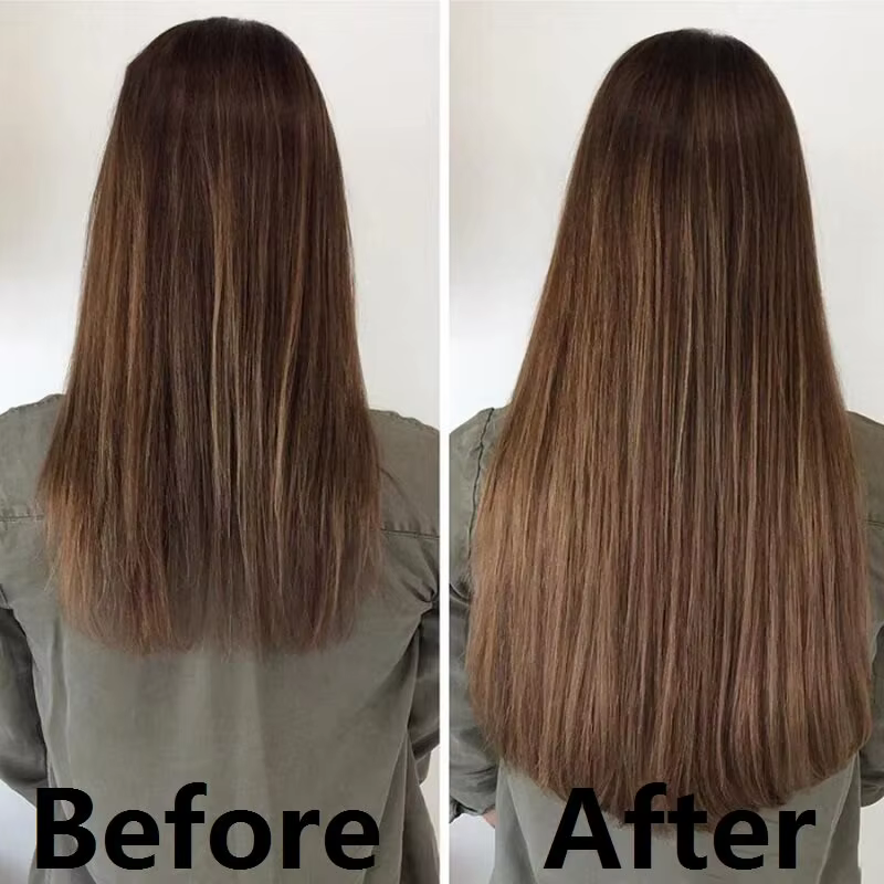 WIGSIN synthétique 6 pièces/ensemble 24 pouces Extensions de cheveux longs raides Clip-in résistant