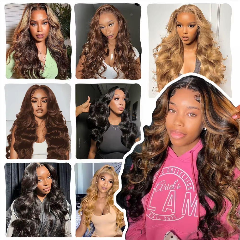 Extensions de cheveux humains au crochet, ondulées, faites à la main, avec fil # Extensions de cheve