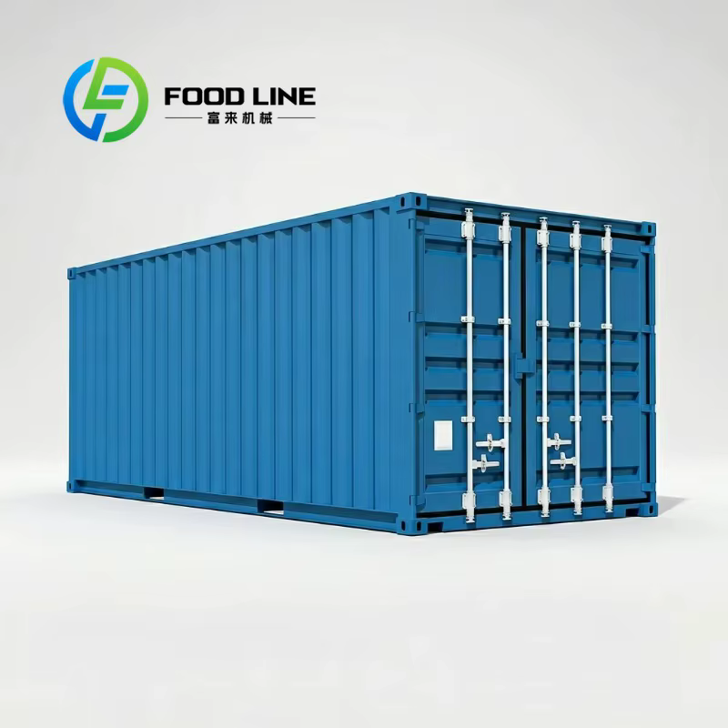 Conteneur frigorifique industriel de 40 pieds pour aliments surgelés, conteneurs modulaires combinés