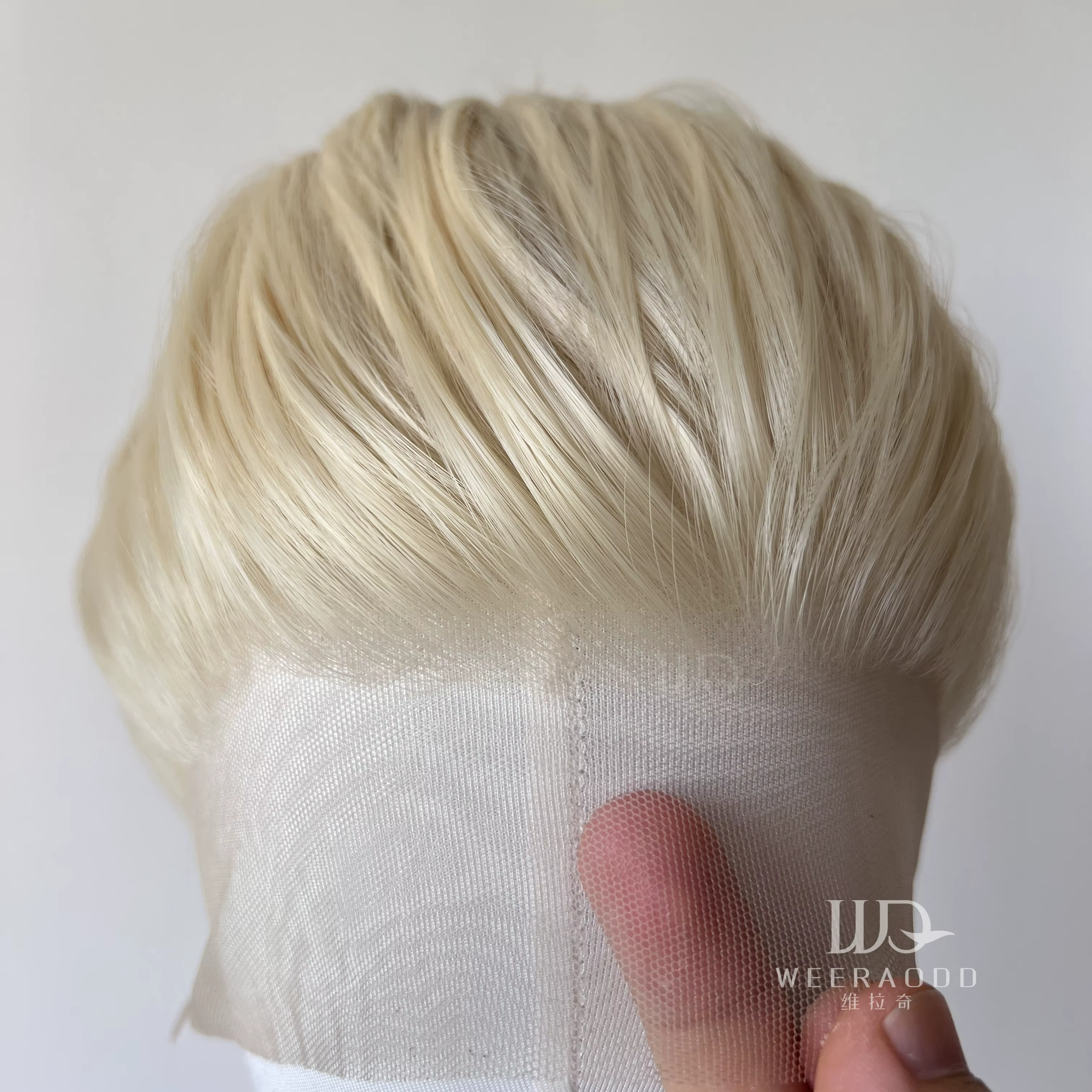 Perruques synthétiques Full Lace de couleur blond clair pour femmes noires, résistantes à la chaleur